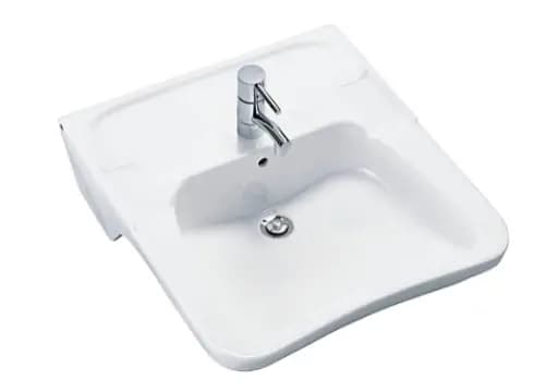 Wall hung washbasin without tap