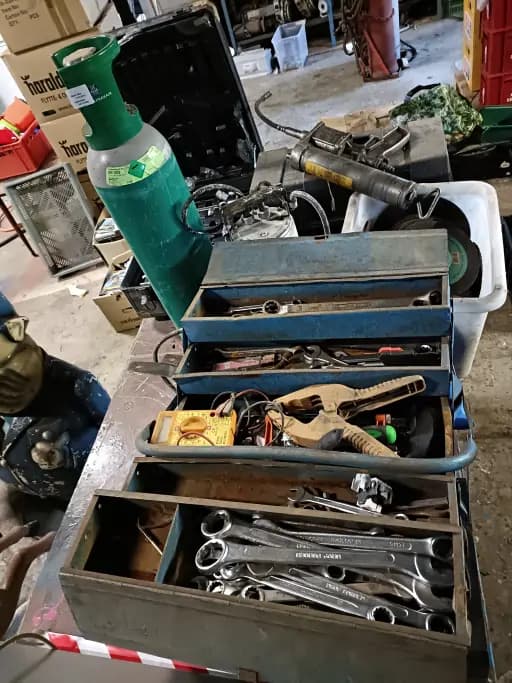 Toolbox with miscellaneous tools