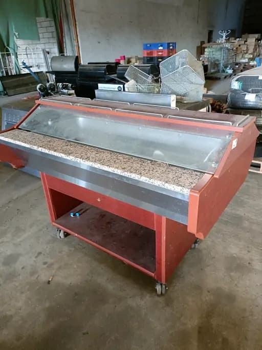Mobile cooling disc counter
