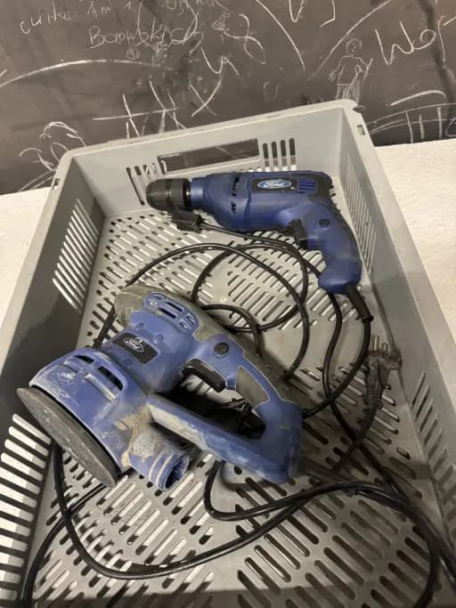 Ford Drill Machine and Eccentric Grinder