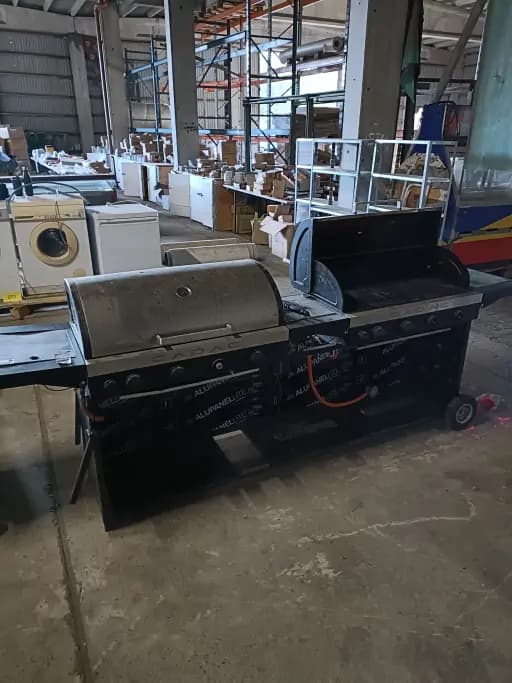 Cadac double station gas grill