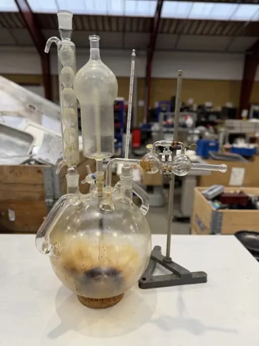 Glass Distillation Apparatus