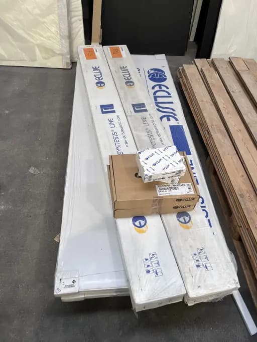 2 single Eclisse Syntesis sliding doors