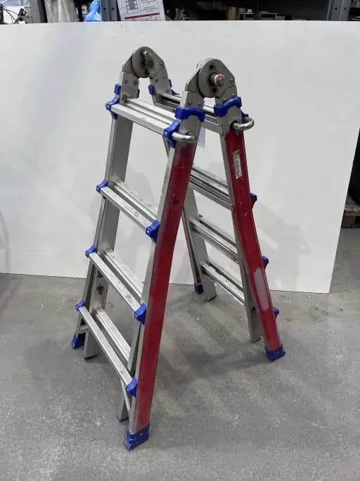 Telescopic Multi-Step Ladder