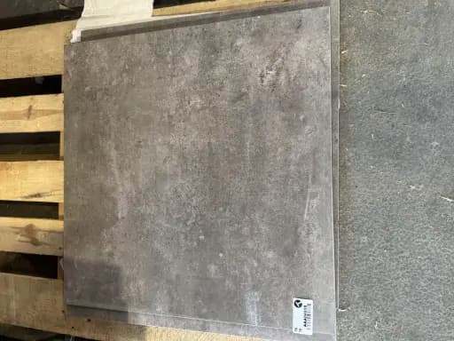 Grey Concrete-Look Floor Tiles