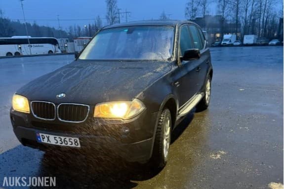 2007 BMW X3, 2.0D 150HK CRUISEKONTROLL HENGERFESTE SOLTAK 4x4 EU OK TIL 01.2027, 253600km