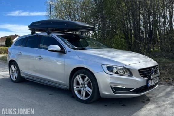 2016 Volvo V60 D6 2.4 283hk AWD HYBRID AUTOMAT ADAPTIV CRUISEKONTROLL HENGERFESTE SKINN TAKBOKS EU OK 11.2027 149000km