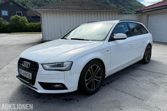 2013 Audi A4 2.0 D 177 HK QUATTRO S-LINE PANO SPORTSSETER NAVI CRUISE