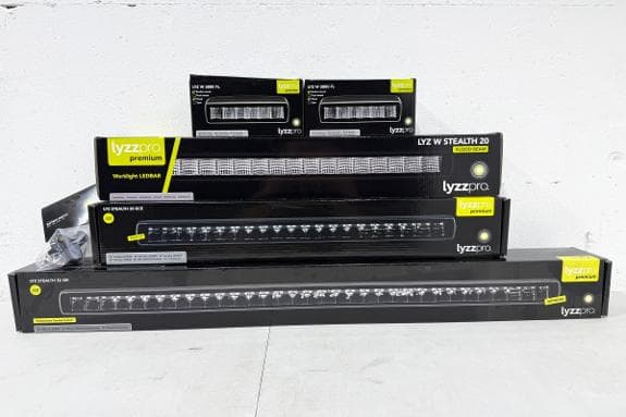 Lyzzpro Premium LED-barer og arbeidslys