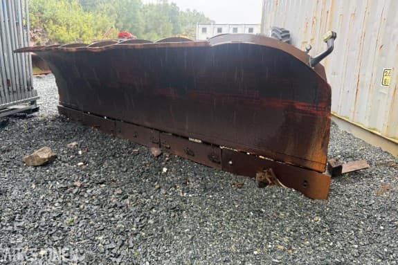 Holms TKH-101-400 4,0 m snøskjær / diagonalplog – hydraulisk sving – hjullasterfeste
