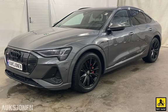 2020 Audi e-tron 55 SPORTBACK S-LINE HENGERFESTE LUFT HUD PANO LAMERA