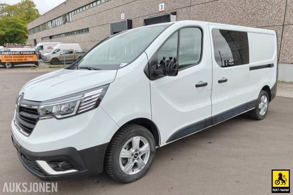 2025 Renault Trafic 2,0 DCI 150 HK L2 AUT HENGERFESTE LED KAMERA SKYVEDØRER