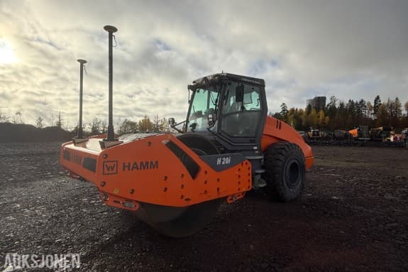 2018 Hamm H20i vibrasjons vals med Leica dokumentasjonsutstyr – kun 223 timer