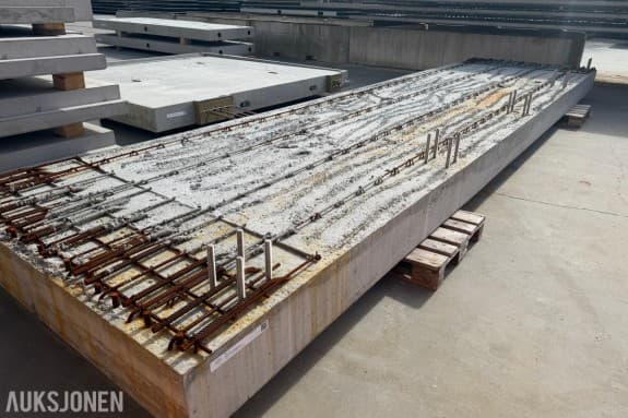 2026 BROMODUL I BETONG - KLAR FOR PÅSTØP - 796CM X 200CM - 12750 KG - CE MERKET