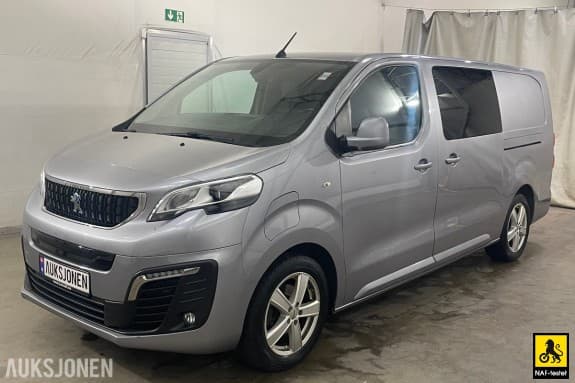 2021 Peugeot e-Expert 75kWh 136hk L3 AUT HENGERFESTE KAMERA NAVI CRUISE SKYVEDØRER