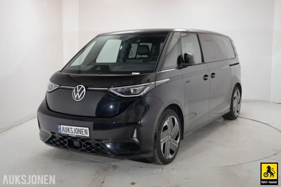 2025 Volkswagen ID.Buzz GTX LANG 86 KWH 340HK 4MOTION 6-SETER ACC HENGERFESTE HARMAN/KARDON MATRIX