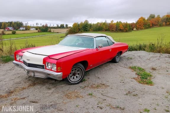 1972 Chevrolet Impala cab 5.9 automat 123000km