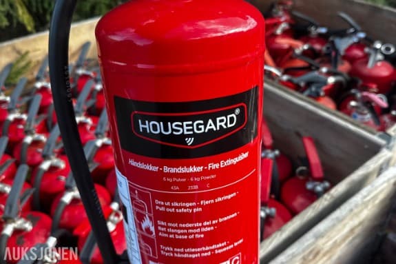 35 STK BRANNSLUKNINGSAPPARATER HOUSEGARD 6KG