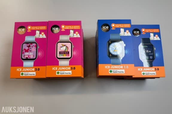 Parti med ca 19 stk ICE-Watch ICE Junior 3.0 smartklokker med Apple Find My