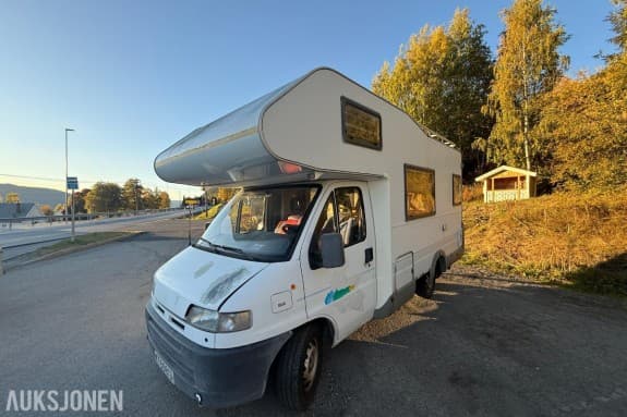 1999 Fiat 580 Campingbil EU godkjent til 06.2028