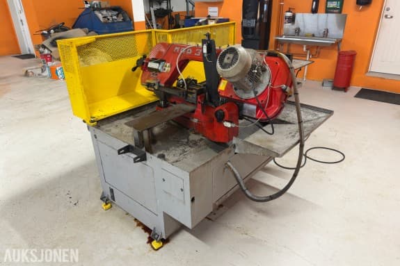 2001 Bianco MOD 370 A båndsag for metall - automatisk styring - Siemens 1,5 kW motor - frekvensomformer - CE-merket