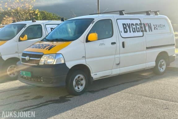 2009 Toyota Hiace 2.5 D-4D 4WD – EU-godkjent til 12/2026 - Km: 158000