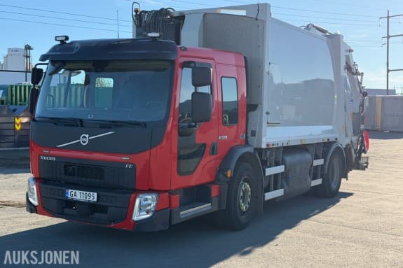 2019 Volvo FE CNG renovasjonsbil - JOAB Anaconda 17,6 m³