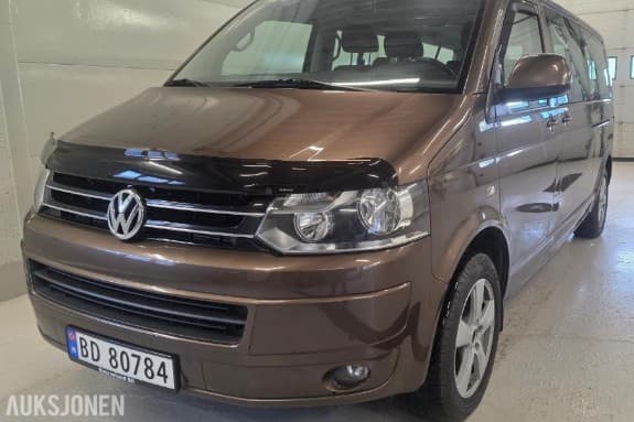2013 VOLKSWAGEN CARAVELLE 2.0 TDI 140HK 4MOTION 8-SETER HENGERFESTE WEBASTO