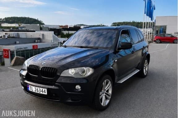 2007 BMW X5 3.0 Diesel, Automat, Cruisekontroll, Hengerfeste, Skinnseter, EU OK til 09.2028