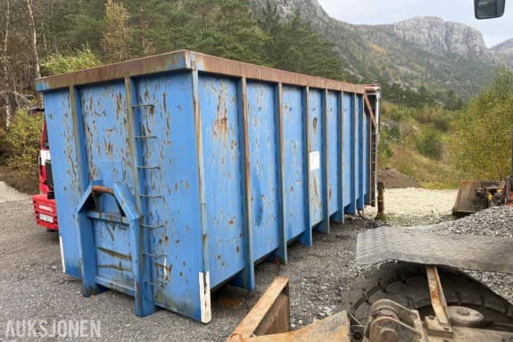 1998 BNS Consent MK 35F container, 35 m³, K600 operatørhytte og hydraulisk konsoll