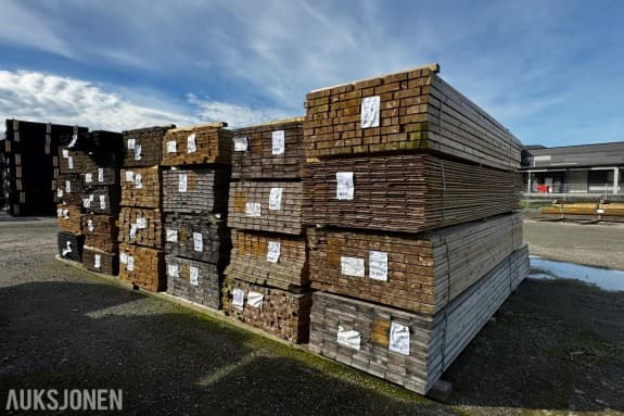 Royal impregnert Rektangulær kledning - Grey - Furu 19x73 - 1 pakke - Totalt 1267 meter