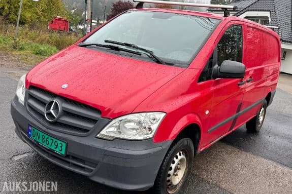 2012 Mercedes-Benz Vito 2.1-163 D 4MATIC, Automat, Hengerfeste, EU OK Til 03.2028