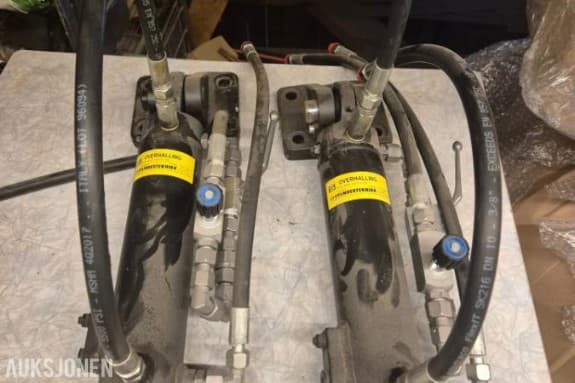 Sylinderteknikk DVL 65/35-200 – 2 stk. overhalte hydraulikksylindre, 220 bar