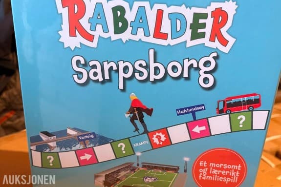 Rabalder Sarpsborg Brettspill - 10 stk