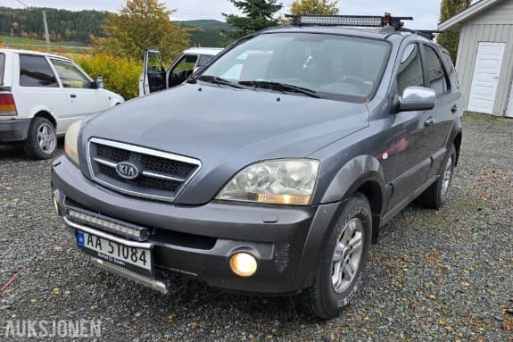 2005 KIA SORENTO 2.5D 140HK 4WD AUTOMAT 2800HK HENGERVEKT EKSTRALYS
