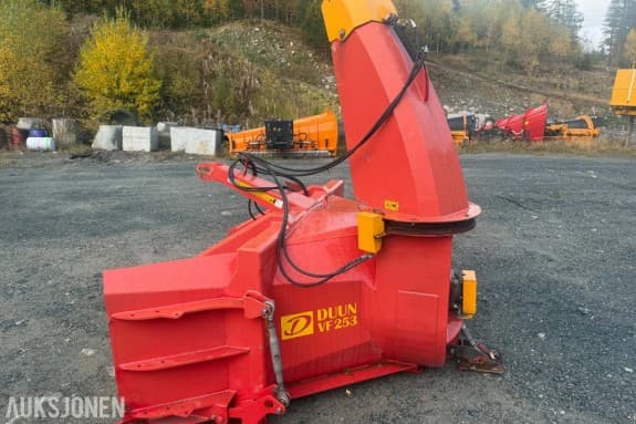 2017 duun vf253 snøfreser