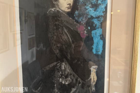 BILDE SILKETRYKK AV FERDINAND FINNE