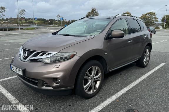 2013 NISSAN MURANO 2.5 DCI 190HK 4X4 AUTOMAT HENGERFESTE SKINN KAMERA
