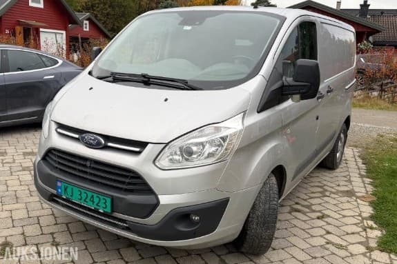 2017 FORD TRANSIT CUSTOM 2.0-131 D HENGERFESTE P.SENSORER INNREDNING