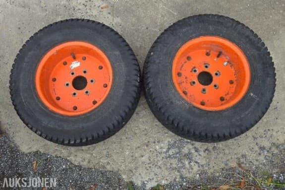 Kubota Hjul - Gressdekk på felg 4 stk