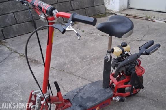 2016 Sparkesykkel med motor