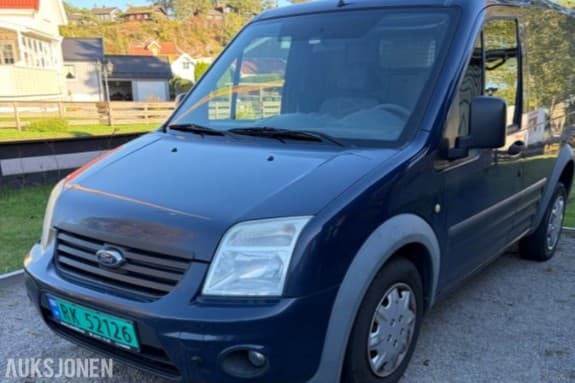 2011 FORD TRANSIT CONNECT 1.8 DIESEL 75HK 140500KM, EU-GODKJENT REP.OBJEKT
