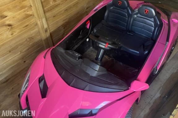 Elektrisk Lamborghini for barn med 4x4, musikkanlegg *Ingen minstepris*