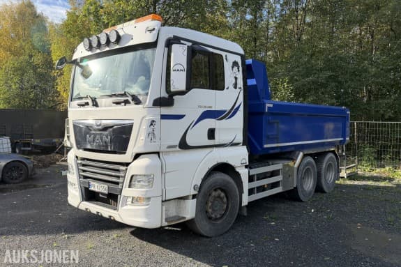 2017 MAN TGX 580 TIPPBIL | D38 | LUFTFJÆRING | VBG