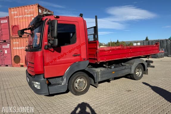 2016 Mercedes-Benz ATEGO PLANBIL M/ 3 VEIS TIPP EU-GODKJENT 10.09.2026