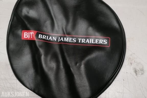 1 stk Helt nytt Reservehjuls trekk til 195/60R12C med Brian James logo