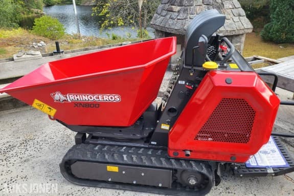 2026 Beltegående minidumper - Rippa Rhino NX800 - NY, 800kg last. Diesel - Inkl utstyr verdi 10000, 5 timer
