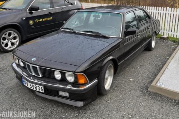 1985 BMW E23 728 2.8 184hk skinninteriør eu ok 06.2028