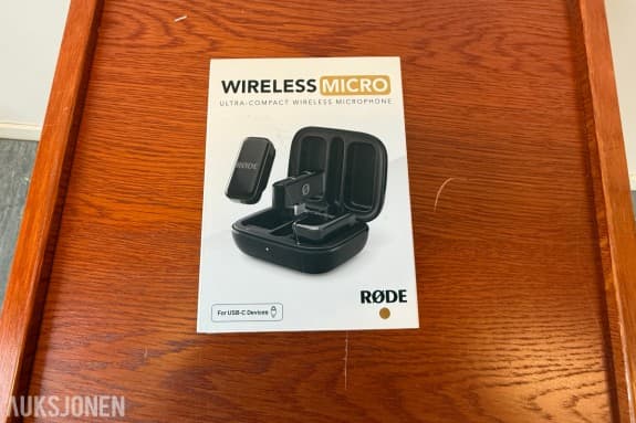 Auksjonstekst – RØDE Wireless Micro trådløst mikrofonsystem USB-C
