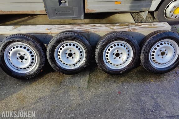 2024 Volkswagen Transporter sommerhjul, som nye Continental VanContact Ultra